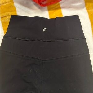lululemon athletica Classic Black cropped High-Waist Leggings